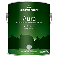 Aura Waterborne Exterior Paint - Flat Finish 629